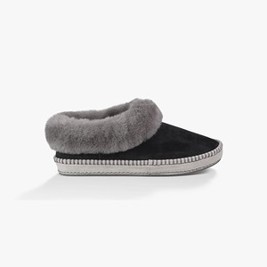 Ugg Wrin Women Moccasins Black (2175KDQGC)